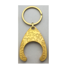 Bronze Keychain Medallion Holder